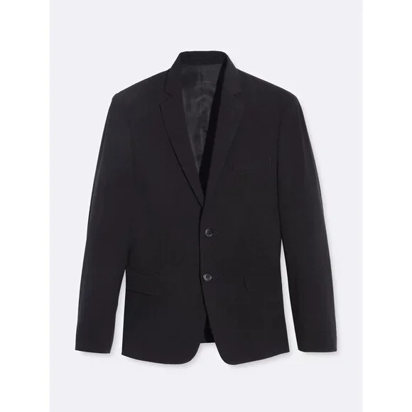 Calvin Klein Boys Infinite Stretch Blazer Formal Jacket Black size 12 NWT